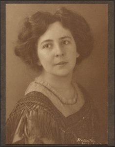 Portrait of a Woman with Big Sleeves by Louis Fleckenstein