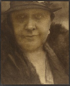 Portrait of a Woman with Diamond Earring by Louis Fleckenstein