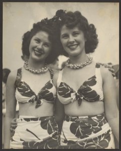 Two Women in Bathing Suits