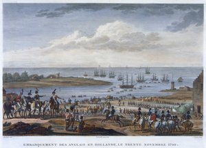 The Embarkation of the English in Holland