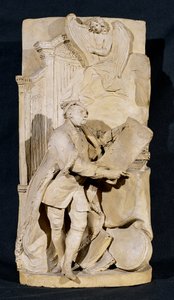 Modello for the monument to George Frederick Handel in Westminster Abbey, c.1760
