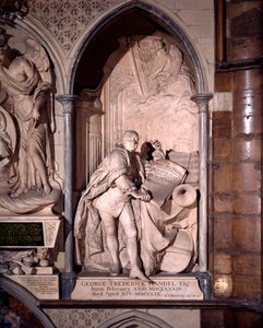 George Frederic Handel monument, Westminster Abbey