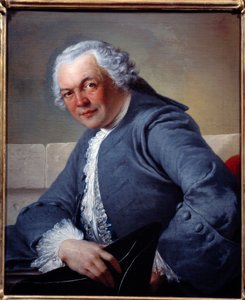 Portrait of Mr. Tolozan by Louis Gabriel Blanchet