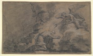 Christ in the Garden of Gethsemane by Louis Galloche