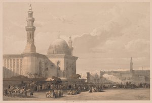 Egypt and Nubia: Volume III - No. 38, Mosque of Sultan Hassan from the Great Square of the Rameyleh
