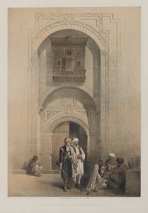 Egypt and Nubia, Volume III: Modern Mansion, showing the Arabesque Architecture of Cairo by Louis Haghe