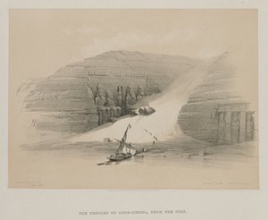Egypt and Nubia, Volume II: Excavated Temples of Abo Simble, Nubia by Louis Haghe