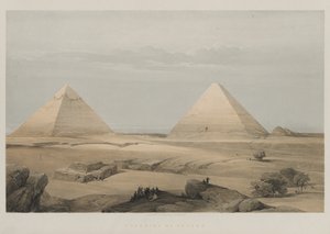 Egypt and Nubia, Volume II: Pyramids of Geezeh by Louis Haghe