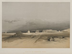 Egypt and Nubia, Volume II: Ruins of Memnonium, Thebes