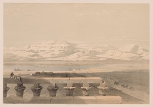 Egypt and Nubia: Volume I - No. 30, Lybian Chain of Mountains from the Temple of Luxor