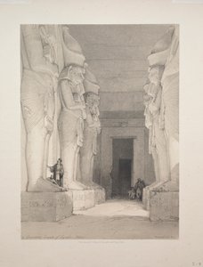 Egypt and Nubia: Volume I - No. 9, Excavated Temple of Gyrshe, Nubia