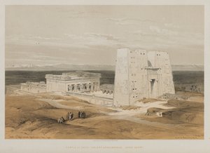 Egypt and Nubia, Volume I: Temple at Edfou, Ancient Apollinopolis, Upper Egypt