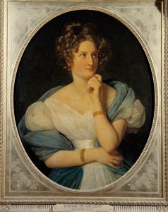 Portrait of the French Writer Delphine Gay