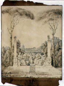 A Tribute to the Arts by Louis Hippolyte Lebas