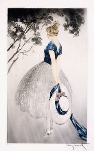 In the Nest, c.1922 by Louis Icart
