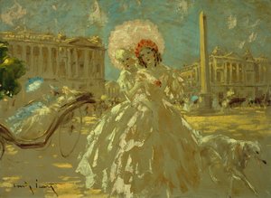Place de la Concorde by Louis Icart