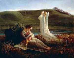 The angel and the mother