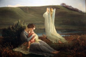 The Poem of the Soul, The Angel and the Mother (Detail)