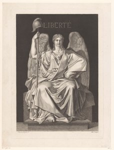 Allegorical Representation of Liberty by Louis Jean Allais