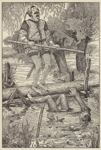 Prithee, Good Fellow, Where Art Thou Now? by Louis John Rhead
