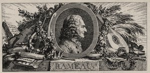 Portrait of Jean Philippe Rameau (1683-1764) by Louis Joseph I Masquelier