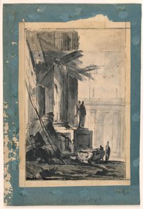 Ruin Fantasy, ca. 1762 by Louis-Joseph Le Lorrain