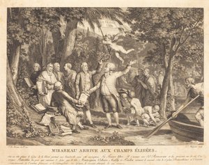 Mirabeau Arrives at the Champs-Élysées