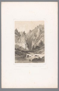 View of a Bridge over a Gorge in Telemark