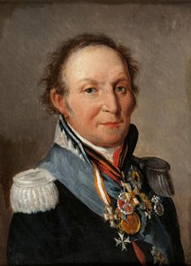 Portrait of Field Marshal Count Ludwig Adolf Peter of Sayn-Wittgenstein-Ludwigsburg by Louis Leopold Boilly