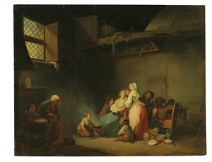 Soup for the Cats by Louis Leopold Boilly