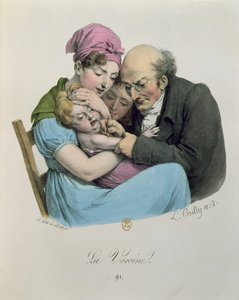 The Vaccine, engraved by Francois Seraphin Delpech, 1827