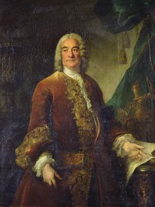 Charles-Francois-Paul Lenormant Tournehem (1684 - 1751), Director of the Royal Buildings