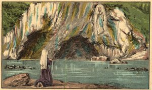 The Apparition of Virgin Mary in Lourdes
