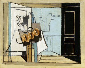 Monday, the Open Window by Louis Marcoussis