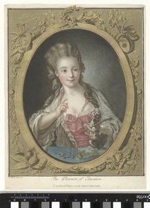 Young Woman with a Puppy