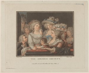 The Amiable Society by Louis Marin Bonnet