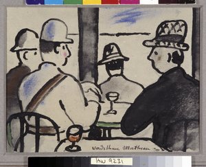 Four Characters at the Bar