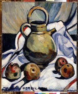 Still Life with Pitcher and Apples