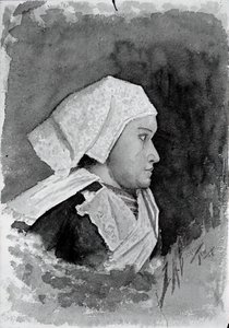Brittany Peasant Woman