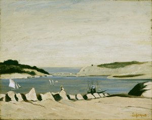 Coast Scene by Louis Michel Eilshemius