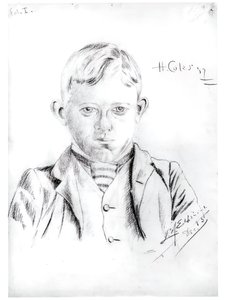 Portrait of Howard L. Coles, December, 1883 by Louis Michel Eilshemius