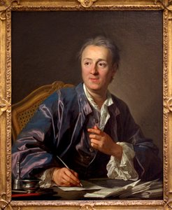Portrait of Denis Diderot