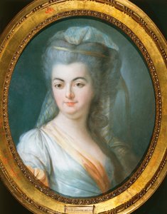 Portrait of veiled woman