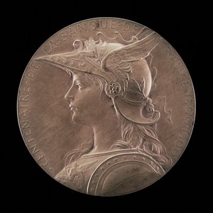 Centennial of the Bank of France, 1800-1900 [obverse], 1900
