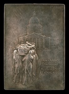 The Body of President Sadi Carnot Borne to the Panthéon [obverse], 1894
