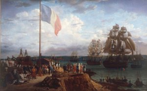 Napoleon I and Empress Marie-Louise by Louis Philippe Crepin