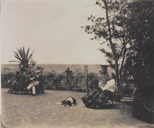 Untitled (Man and Woman Relaxing)
