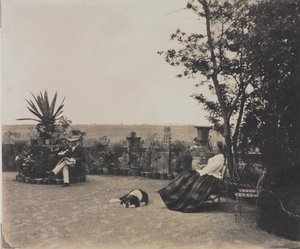 Untitled Man and Woman Relaxing, c. 1854
