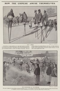 How the Chinese Amuse Themselves by Louis Remy Sabattier