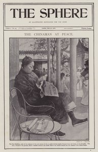 The Chinaman at peace by Louis Remy Sabattier